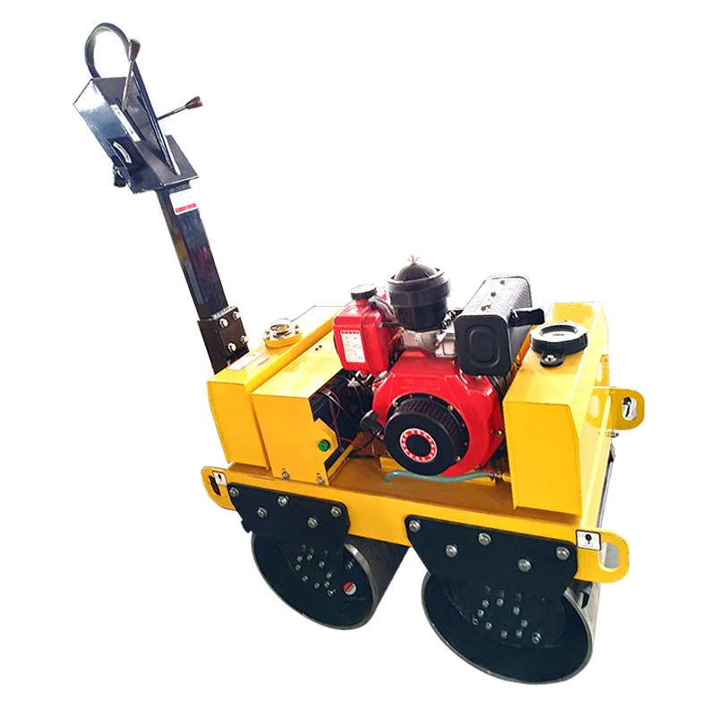 Small Road Roller Vibrator Compactor / Hand Asphalt Roller
