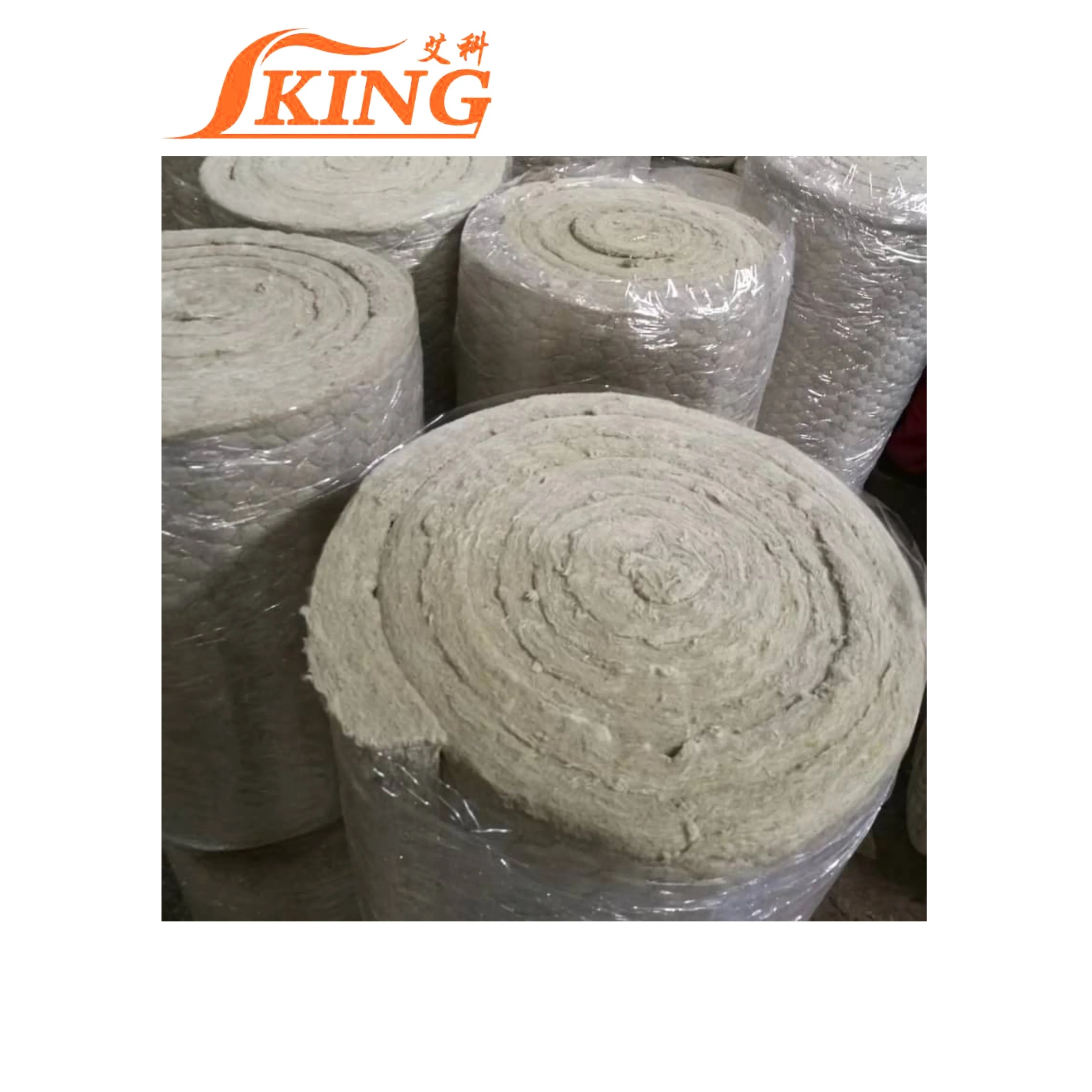 Insulating Mats of Rock Mineral Wool Felt