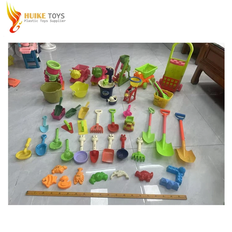 2025 Fun Outdoor Children Play Bath Set Mold Plastic Sand Beach Toys Mould for Sell