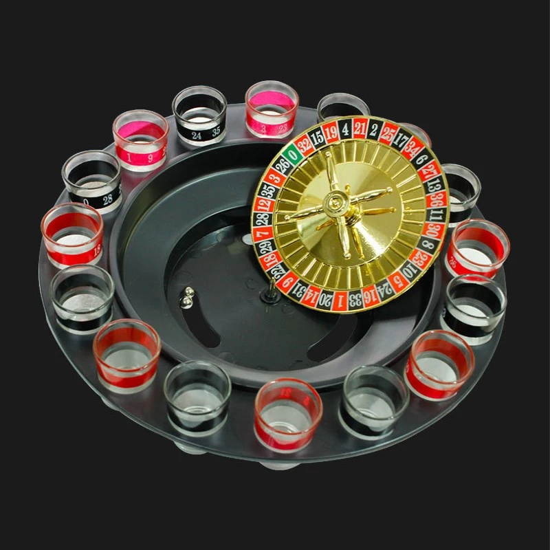 Hot Sale Party Electric Happy Drinking Turntable KTV Drinking Game  Turntable Bar Funny Game Turntable Start With 2pcs AA Battery(the battery  is not included)