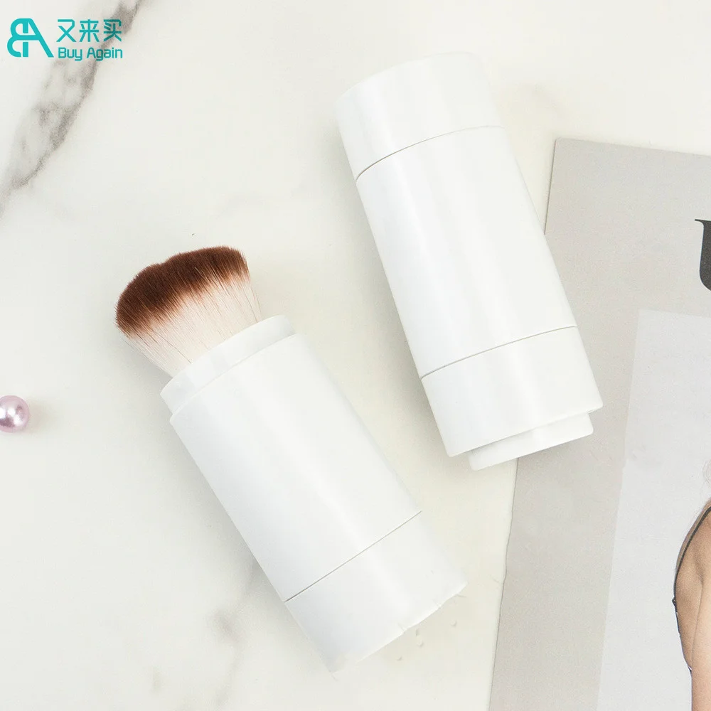 Buy Again Custom Wholesale Powder Dispenser Brush Refillable Loose
