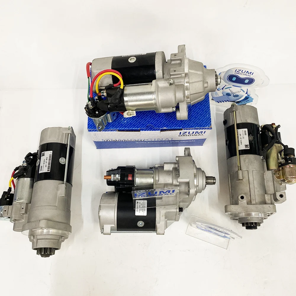 IZUMI ORIGINAL CAT 3406 3406E 352-9766 3529766 338-3454 207-1564 120-9100 1209100 4N1062 startmotor för CATERPILLAR