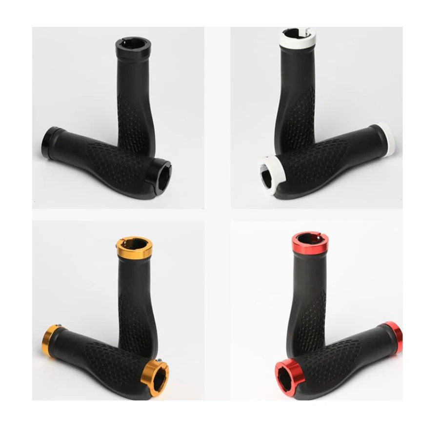 thumbnail image 2 of Welltop Bike Handlebar Grips, Double Lock-on Bicycle Handle Bar Grip Shock Resistance Ergonomic 2 of 10