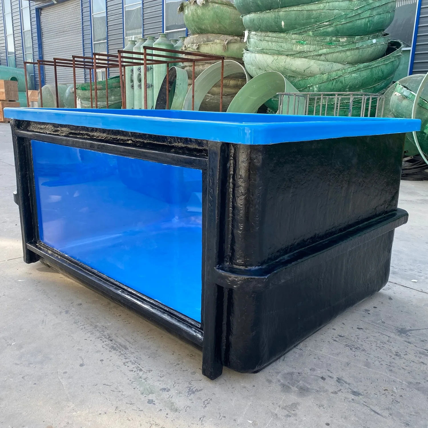 Fiberglass fish tank Product Show Stream 2022