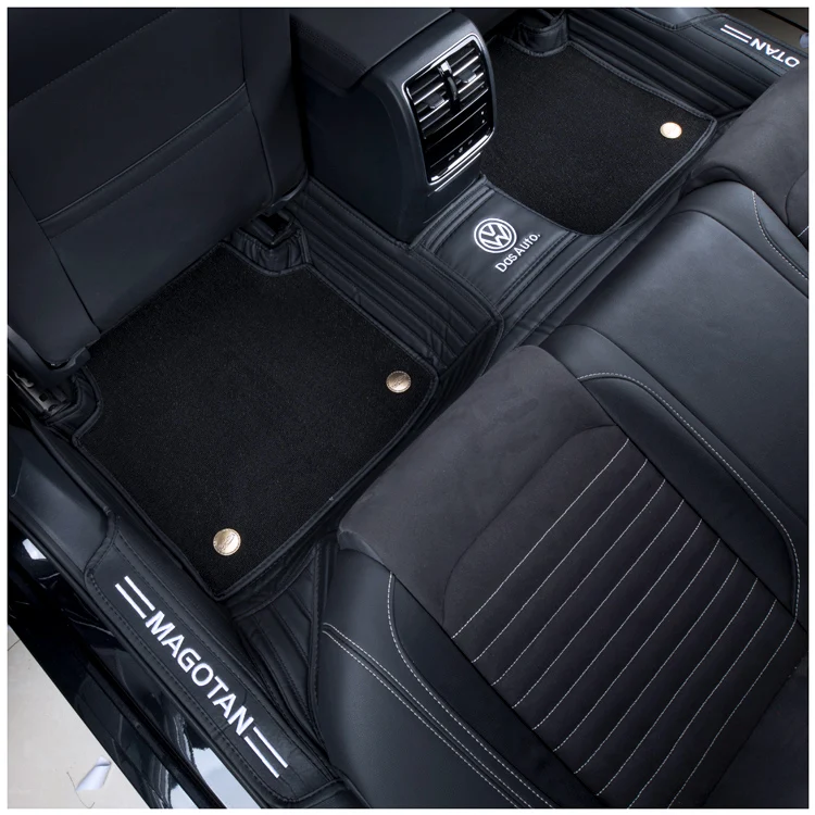 Luxury Leather Vw Car Mats 4 Wholesale By Manufacturer Hot Selling