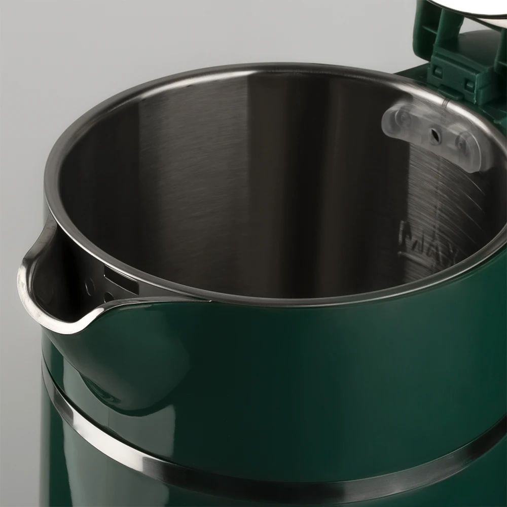 Double Wall Kettle Stainless Steel Insulation Kettle Cool Touch 2l Electric Kettles With Keep