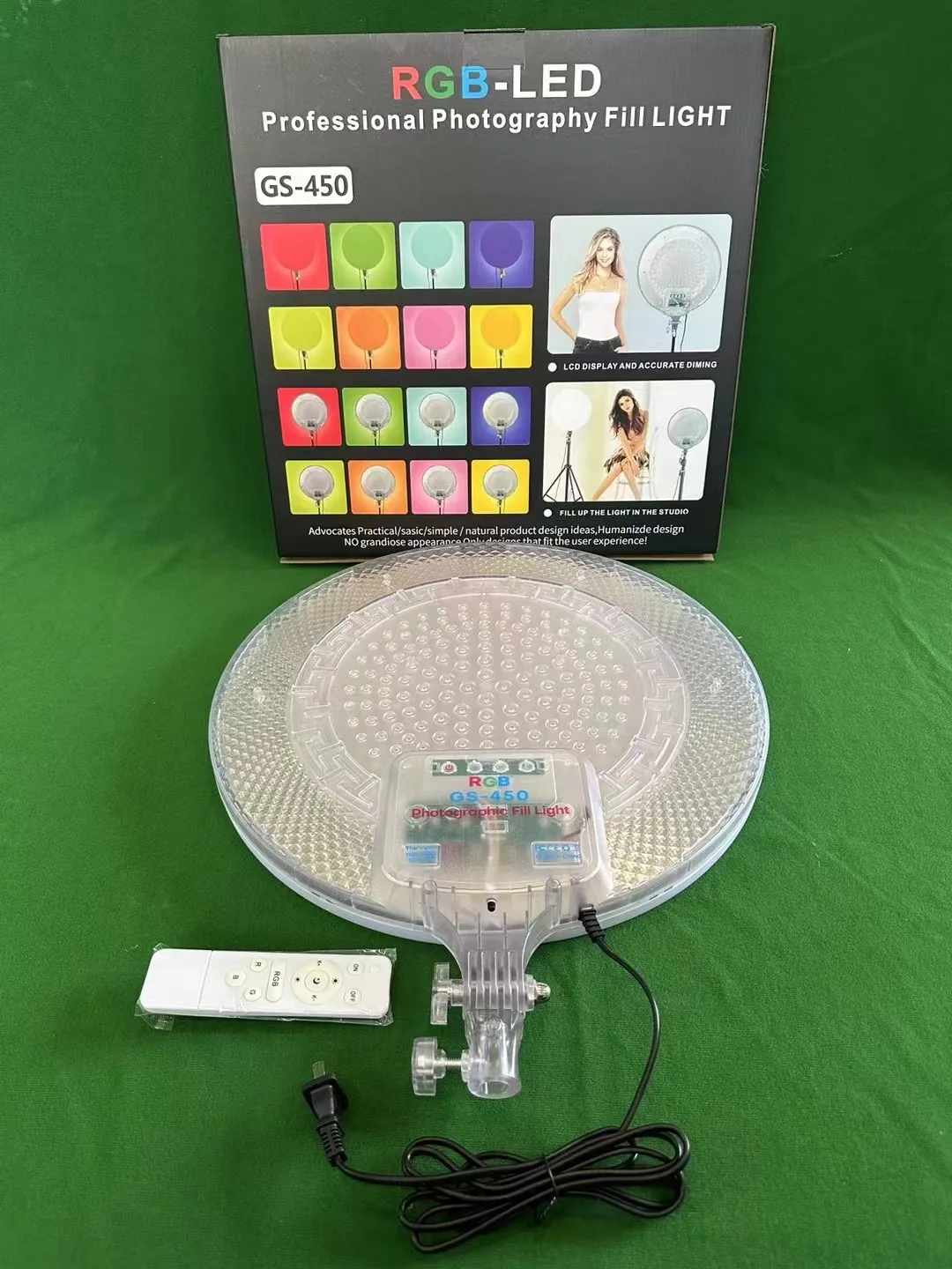 18 Inch Panel Ring Light With 210cm Tripod Stand and Bag Ultra ...