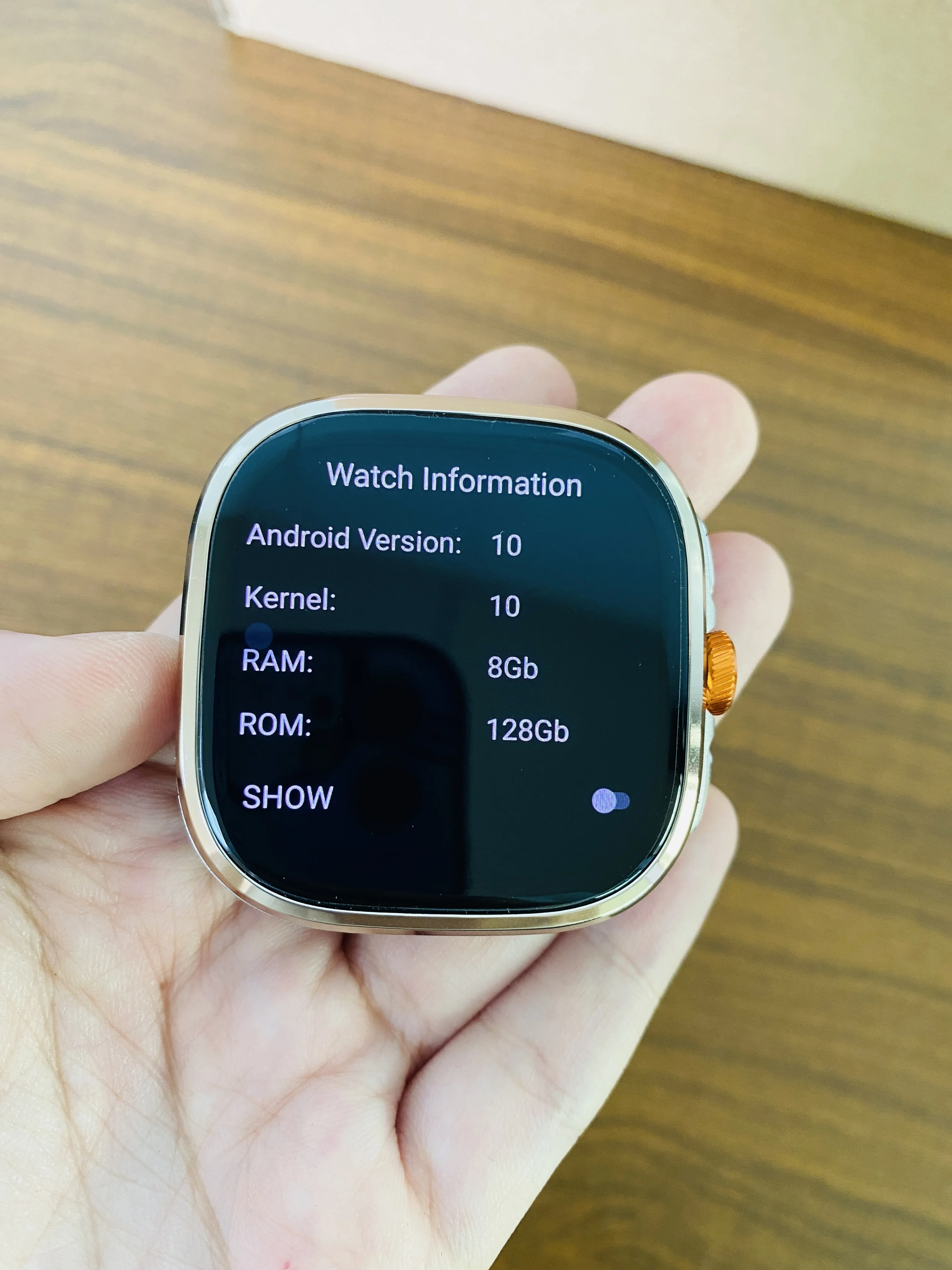 M99 Large Screen Smart Watch 128GB, Games, Calls, More