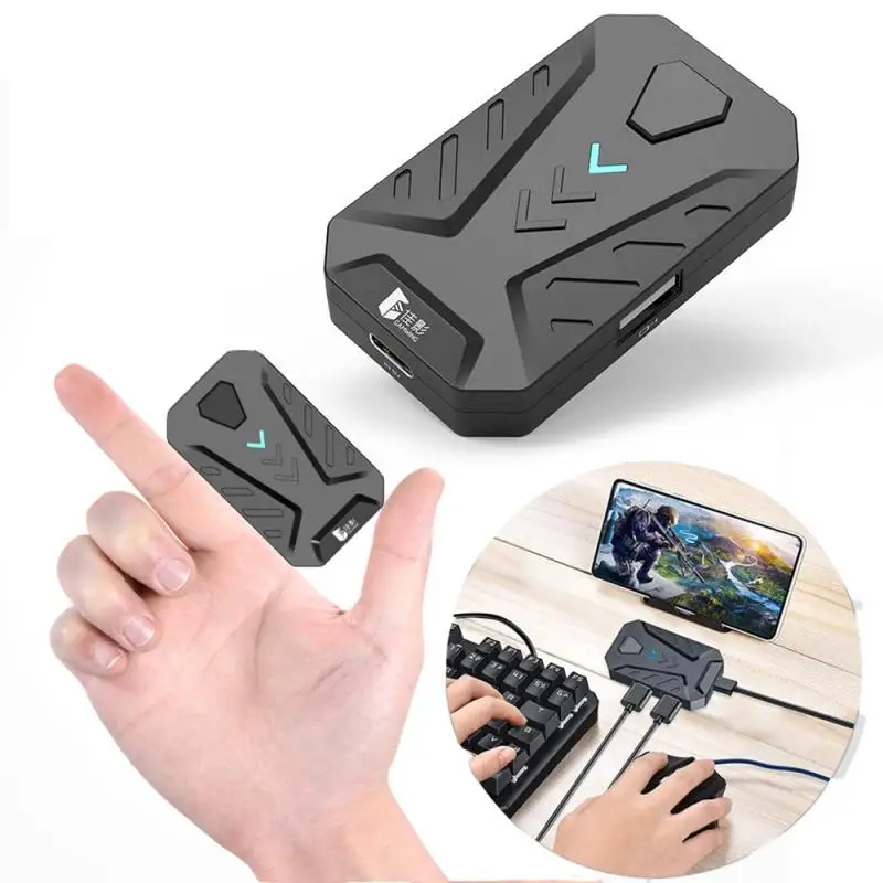 Pubg conversor de jogo mistura teclado mouse conversor estação bluetooth  suporte docking para iphone android gamepad controlador joystick -  AliExpress