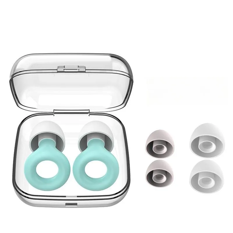 Super Soft 27db Noise Cancelling Reusable Hearing Silicon Ear Plugs For Sleep Buy Silicon Ear
