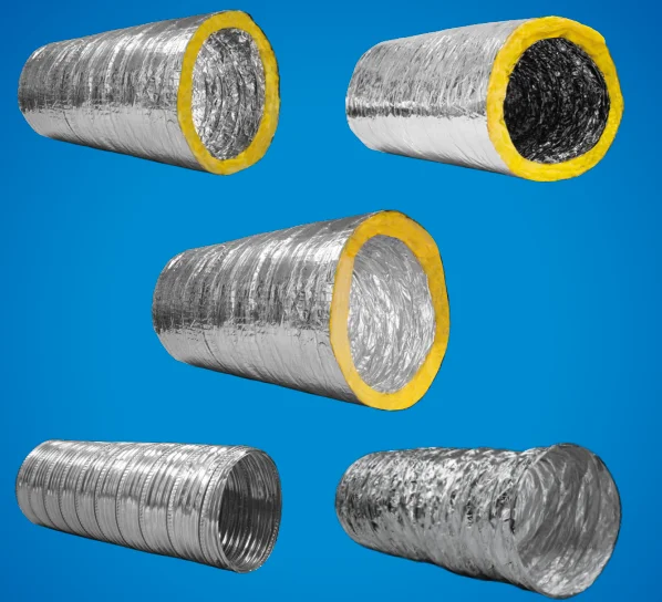 Isoking Insulated Flexible Duct Hvac For Air Conditioner Shockproof Buy Flexible Duct Hvac