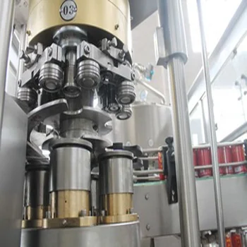 Automatic beer beverage energy drink aluminum cans filling capping and canning machines line