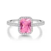 Moissanite rosa