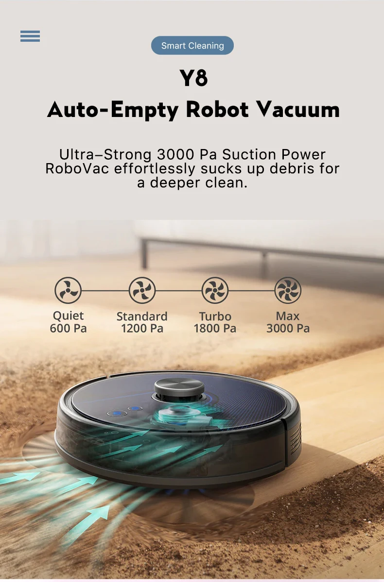 Anseboo Automatic Smart Sweeping Robot Vacuum Cleaner Household