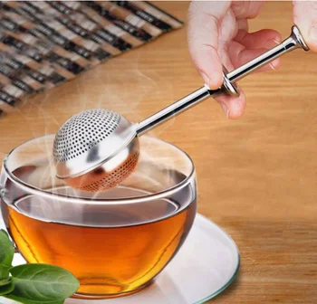 304  Stainless Steel Tea Infuser Tea Steeper and  Infusers For Loose Tea