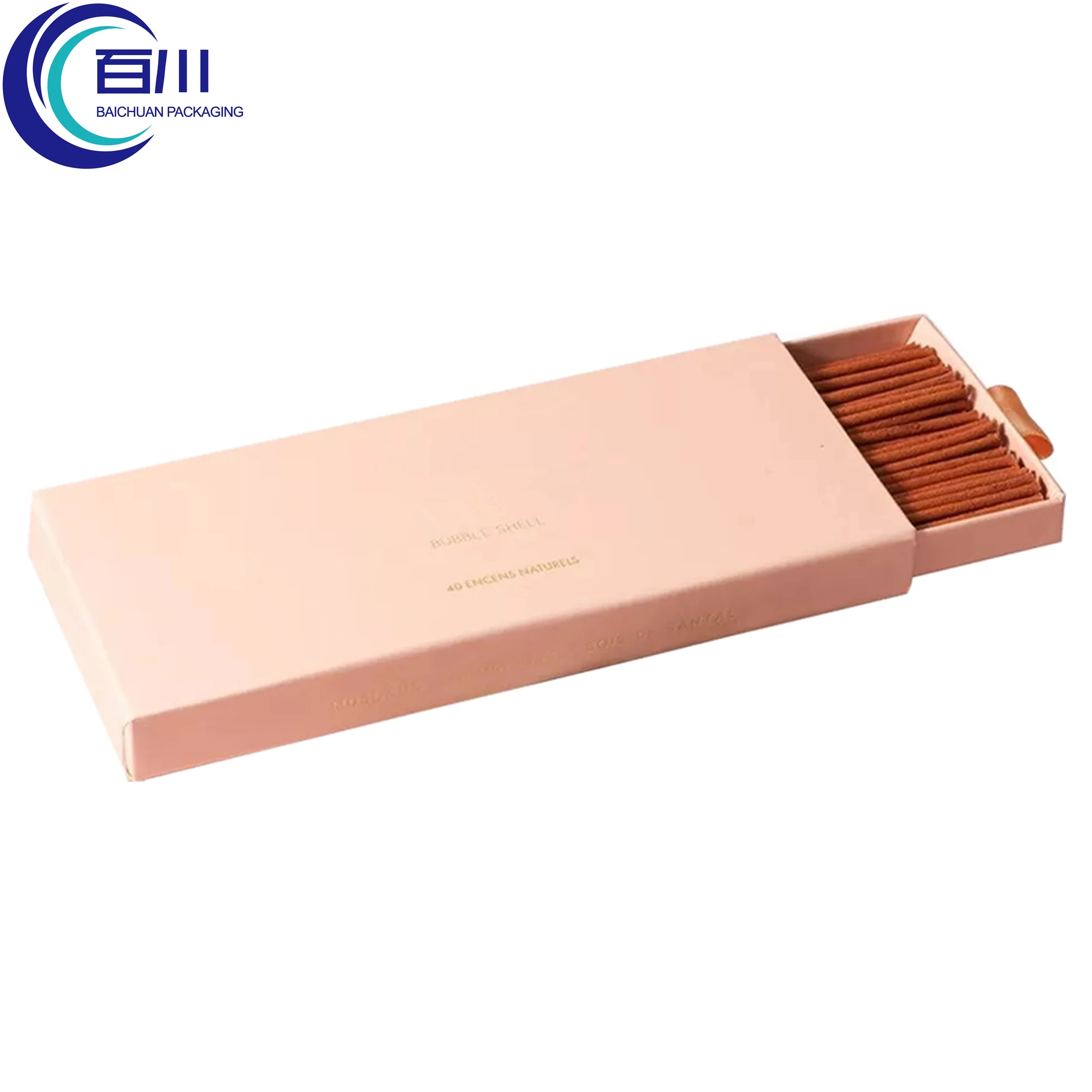 Custom Kraft Paper Envelope Box for Incense Empty Incense Paper Packaging