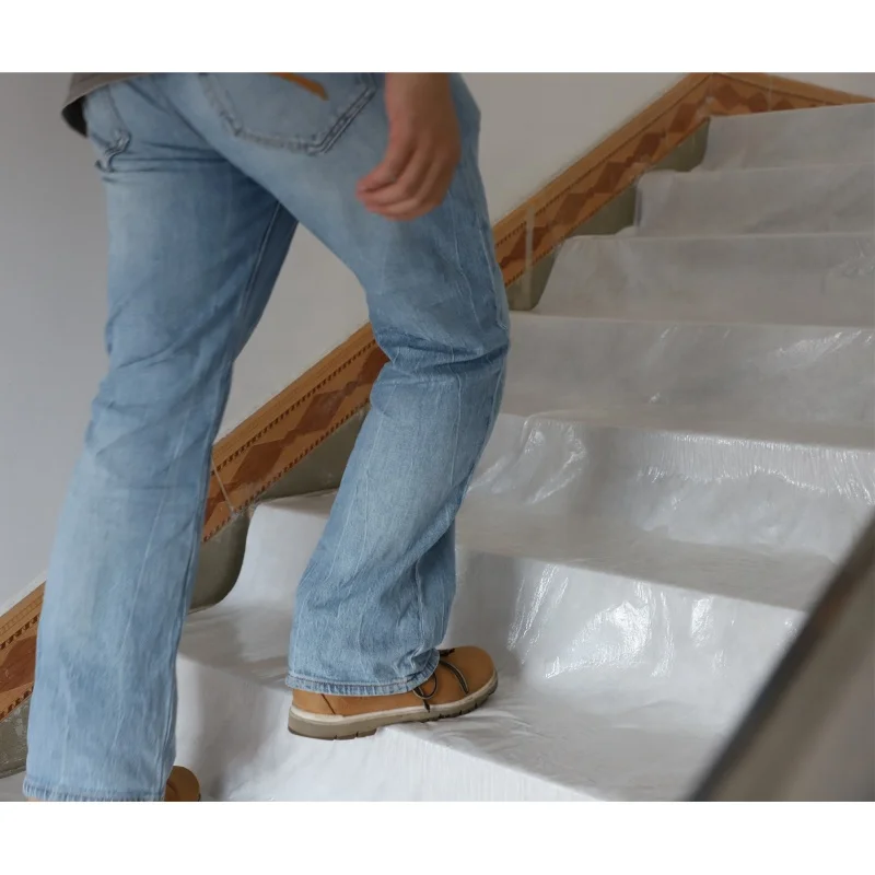 Custom Self-adhesive Breathable Waterproof Fleece Non-Slip Floor Mat Sticky Scratch-resistant Felt Protector for Wooden Floor