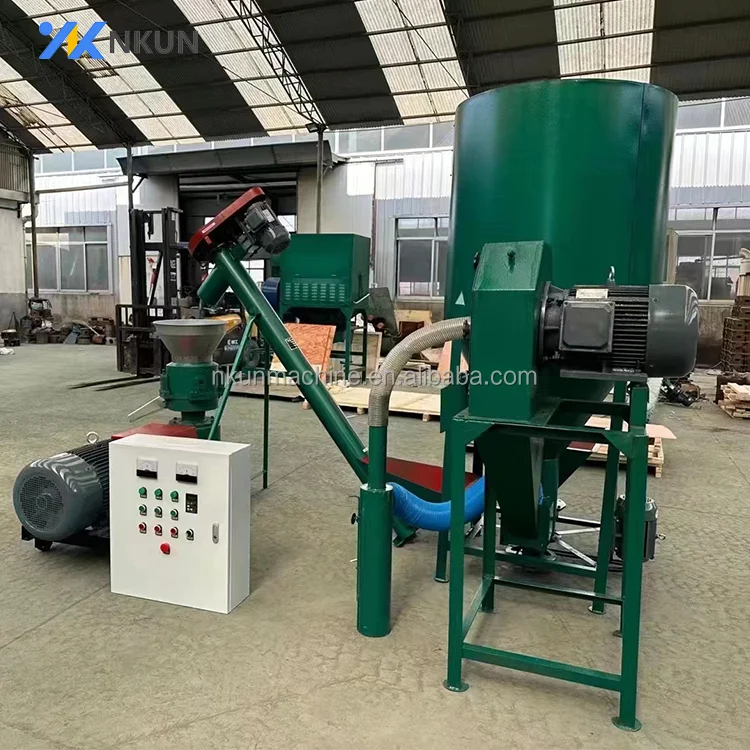 Alfalfa 2 mm Tofu Cat Litter Pellet Production Line Machine Animal Feed  Pellet Production Line