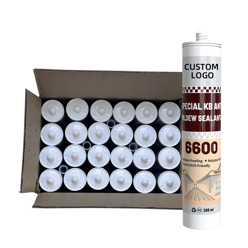 Factory RTV Mildew Resistant Waterproof Weatherproof Neutral Silicon Sealant for Kitchen Sink and Cabinet