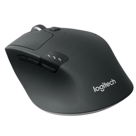 Logitech M720 Excellent Dual Mode Wireless Mouse Side Button Large Hand Mouse Comfort Black Mouse