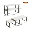 White with black frame, large size, small size, 50cm