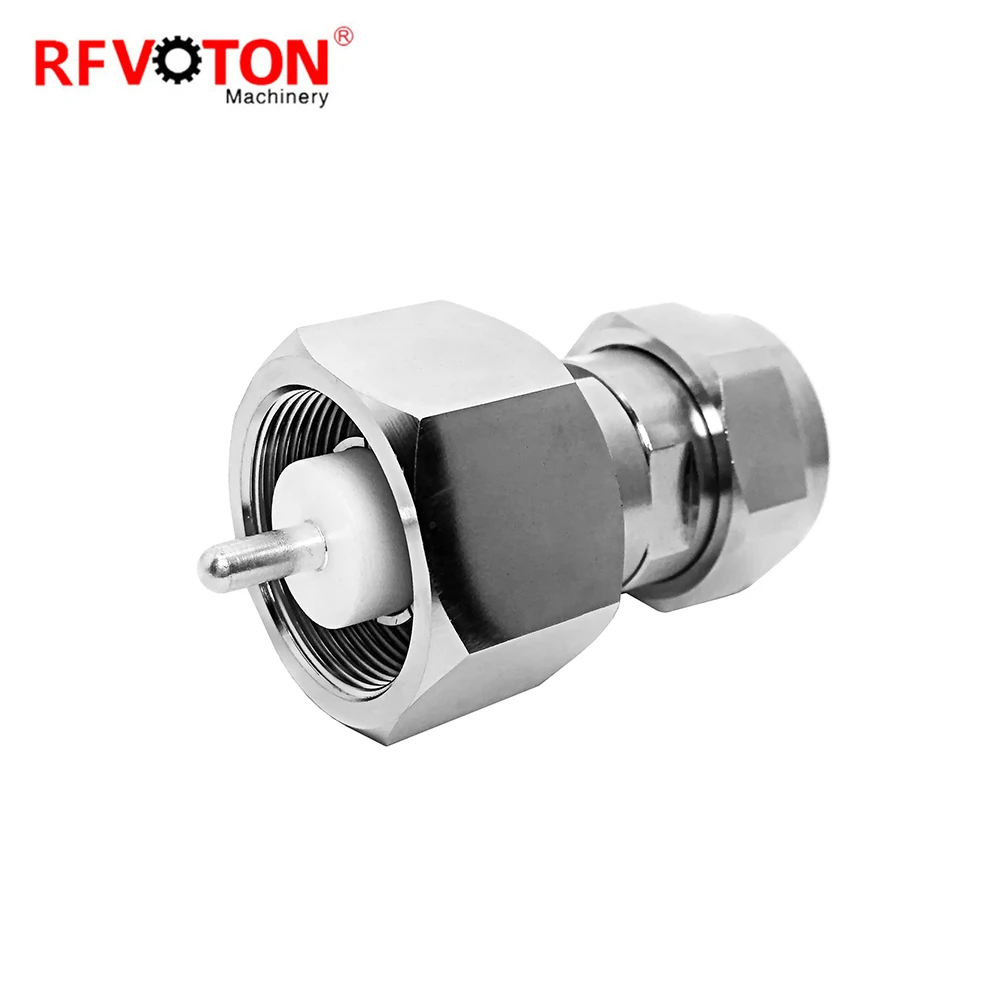 Factory Supply Adapter 7-16 Din 7/16 L29  Male Plug Macho to LC Male Plug Rf Coaxial Coax Adaptor Coaxial Connector High Quality