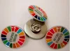 Broche de logo imprimée