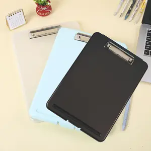 High Capacity Dual Storage Horizontal Storage Box Plastic Double Sided Sublimation Blanks Clipboard