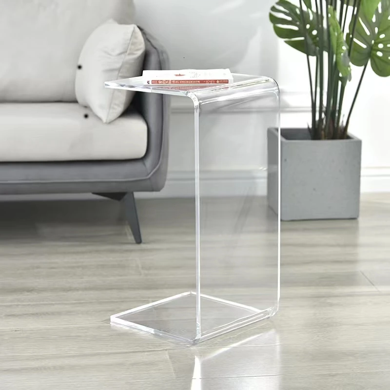 Custom Made Acrylic Side Table For Bed Room Acrylic Occasional Table