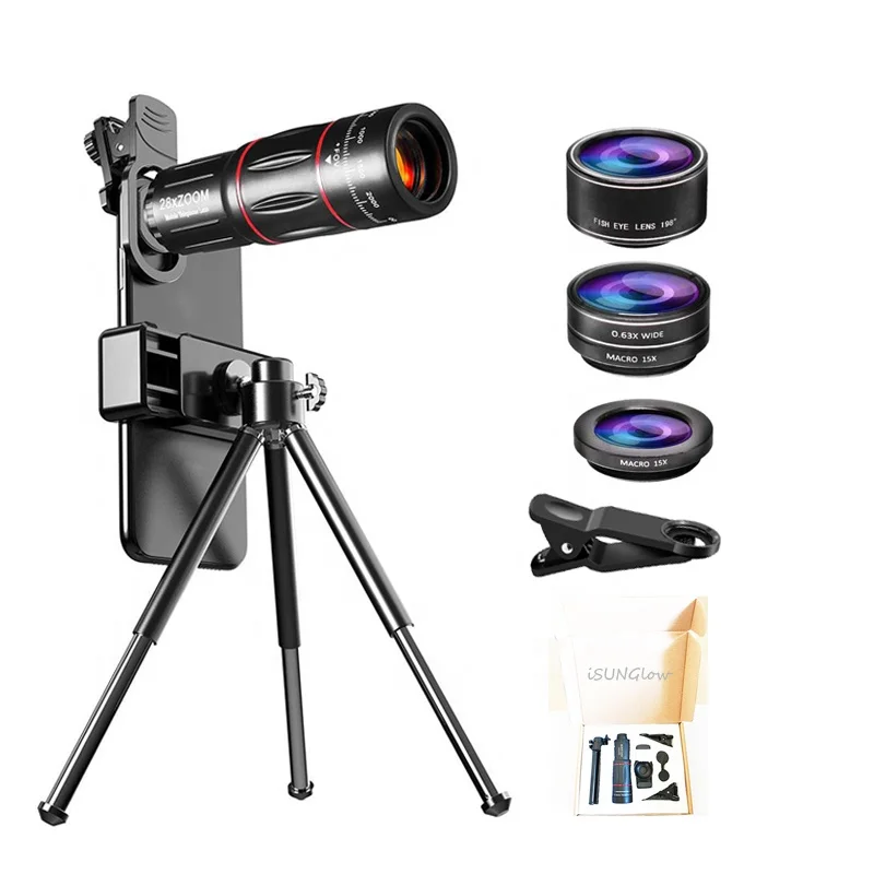 Camera Lens kit Mobile Phone External Telescope 