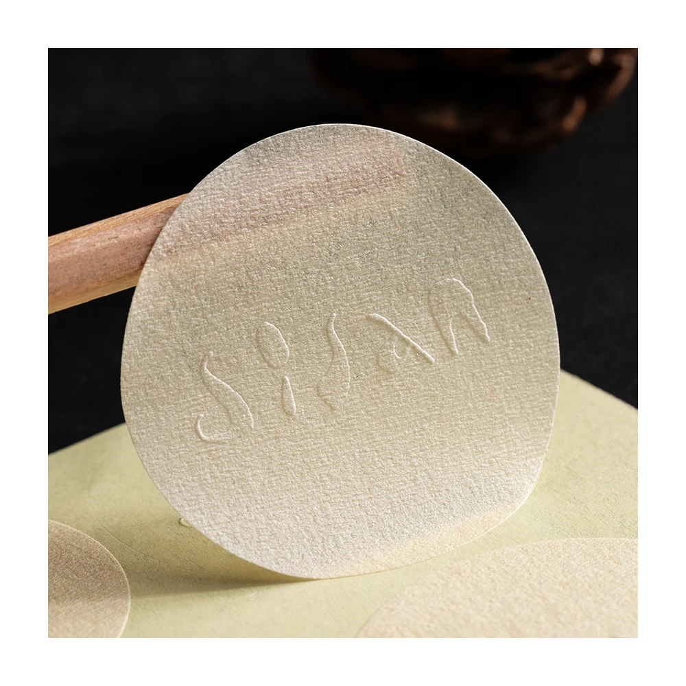 Sticker Embossed Label LOGO Printing Custom Sealing Matte Sticker Custom Adhesive Brand logo Sticker