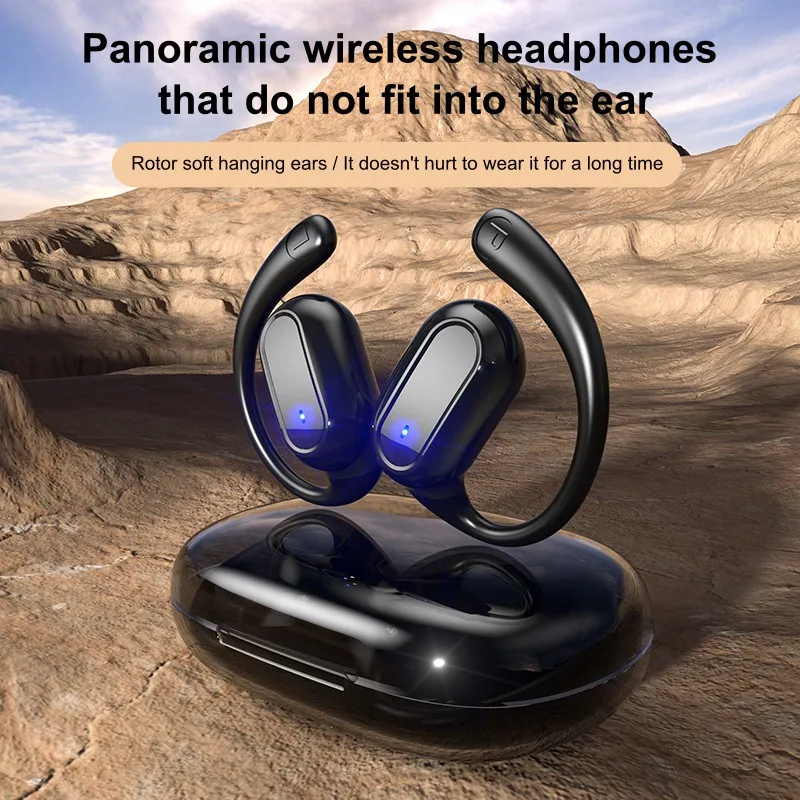 2025 Popular OWS AS06 Wireless Earphones ENC Waterproof Sports Hanging Ear Headphones Ear Hook Original DAMIX Earbuds