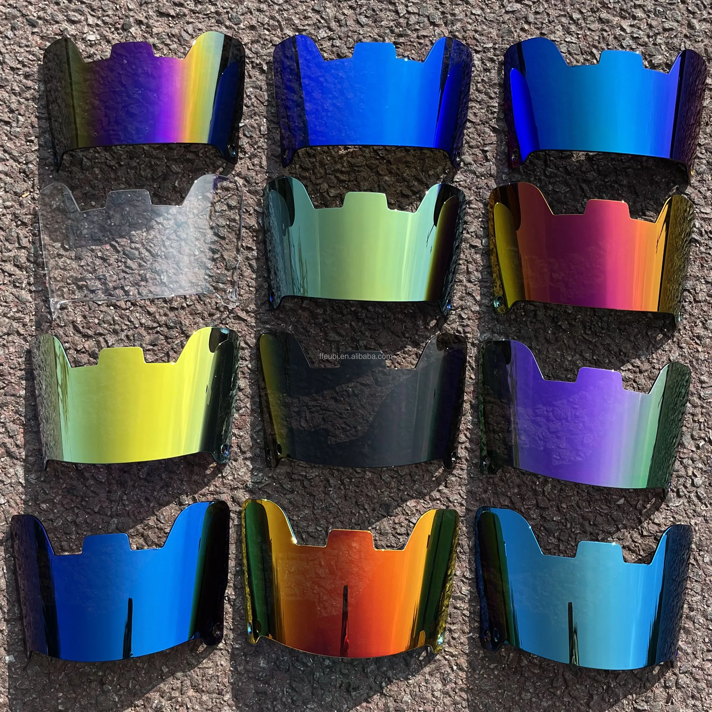 American Football Visors For Helmet Youth Football Visor Black