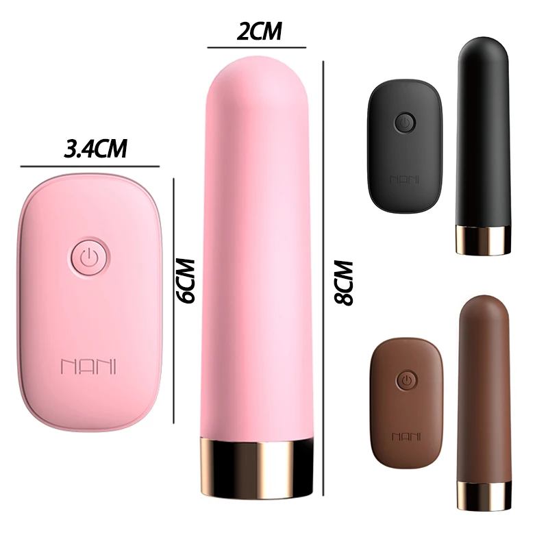 Factory Direct Female 10 Frequency Remote Control Adult Sex Toy  Bullet