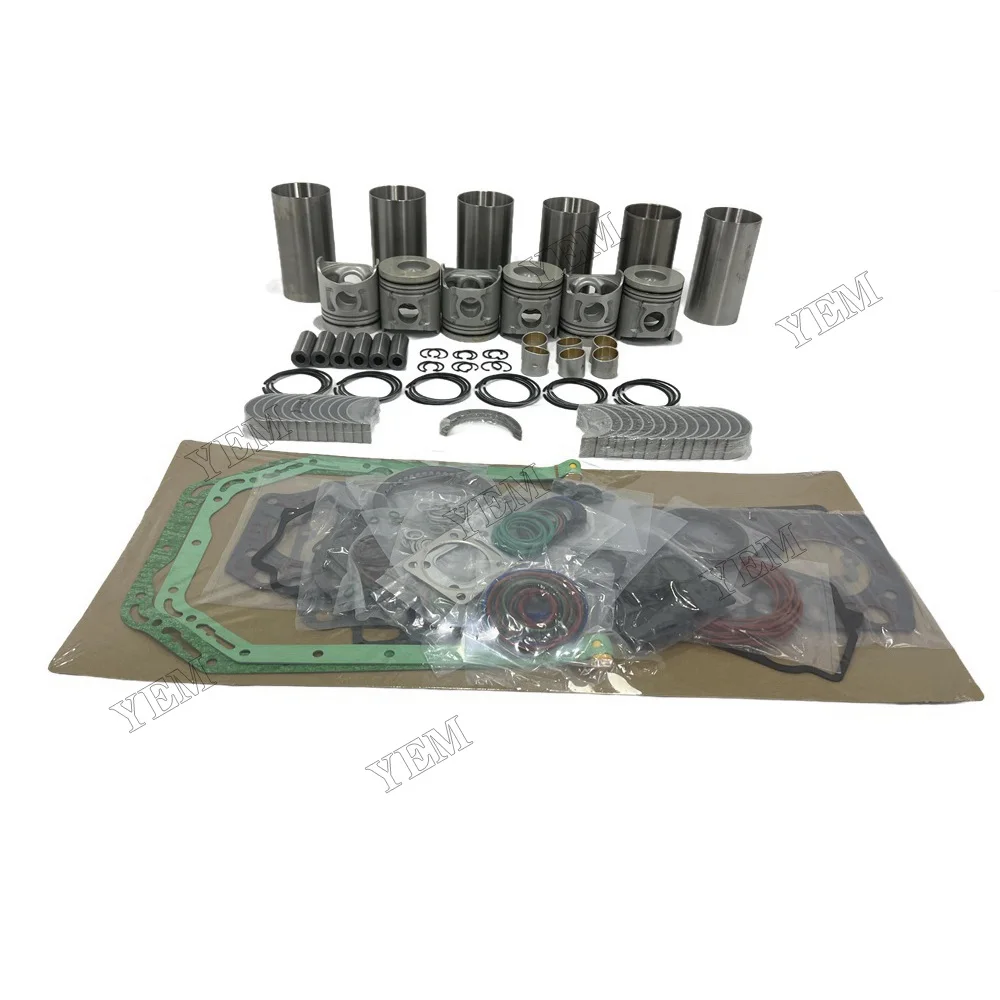 For Mitsubishi 6D34 Overhaul Kit With Bearing Set High Performance Engine Parts 3