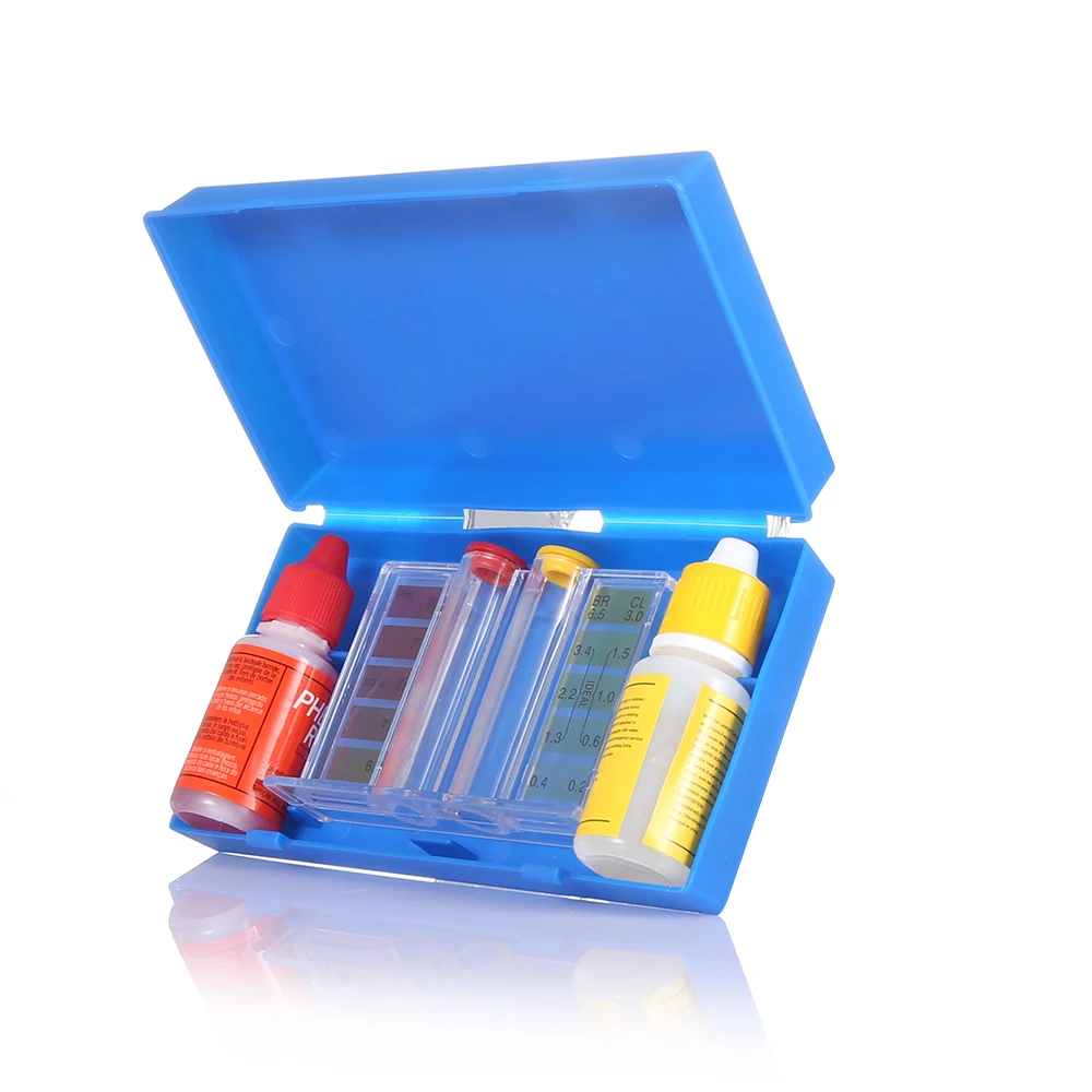 High Quality Swimming Pool Water Testing Kit New Product Basic Ph & Cl
