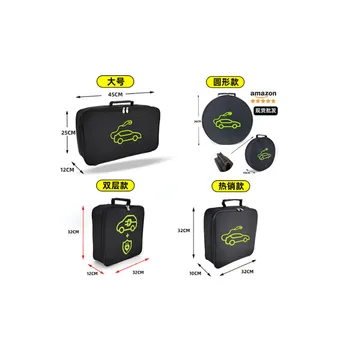 Wholesale Custom Portable Handbag EV Charging Cable Storage Bag New Condition Tool Kit Cable NEV Parts Accessories