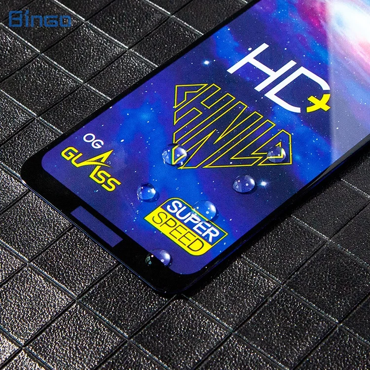 Free Sample Link Tempered Glass Screen Protector Anti Dust for iPhone 13 Full Glue Full Screen Glass Protector