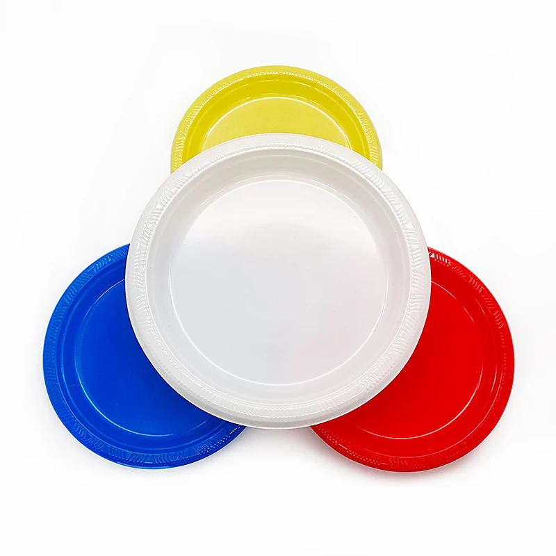Disposable Party Use 7/9 Inch Plastic Dinner Dishes Plates Buy