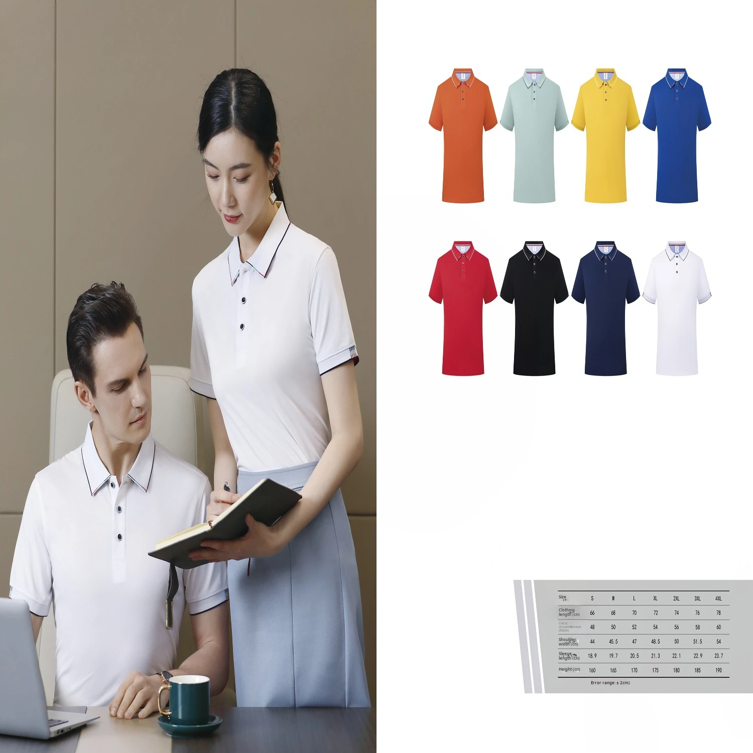 Oversize Men s Polyester Tshirt High Quality Golf Custom Logo Casual Polo Shirt