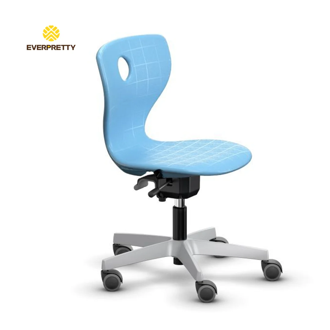 Schulmöbel Klassenzimmer Plastikstuhl Studentenstuhl mit Rollen Beweglicher Ergonomischer Plastiksitz Drehstuhl für Jugendliche| Alibaba.com