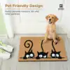 Cartoon Imitation Coconut Fiber Floor Mat - 3