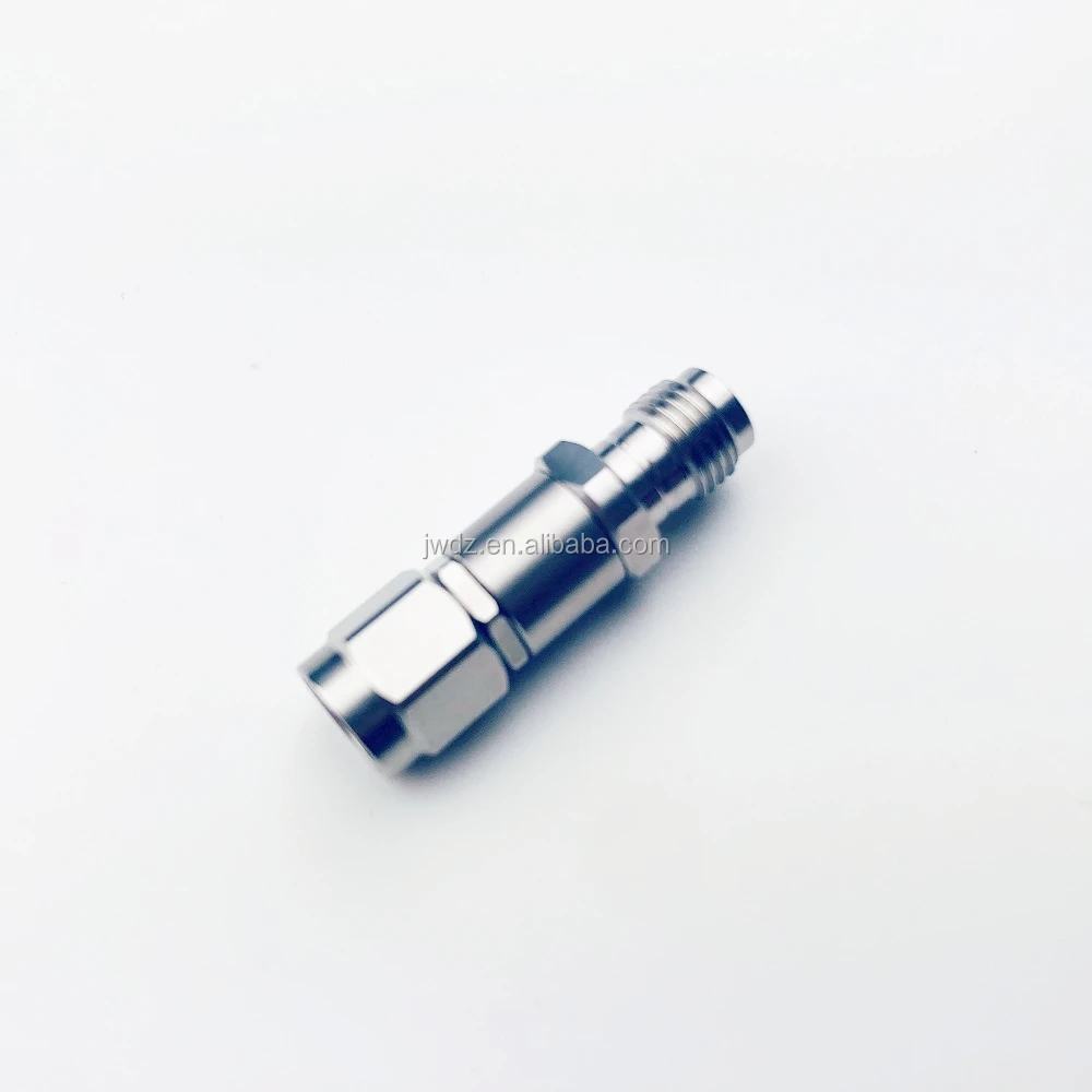 high-frequency millimeter wave rf coaxial adapter 2.4 female to 2.92 male SUS303 DC - 40GHz VSWR1.2 Rf coaxial connector