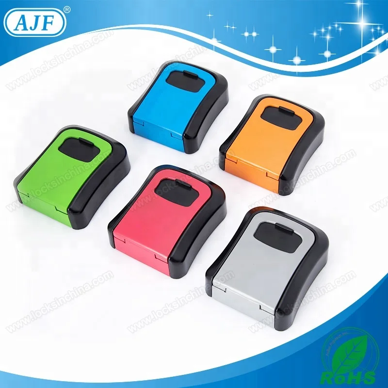 AJF высокое качество и безопасности Открытый 4 цифры настенное крепление комбинации ключ хранения Сейф