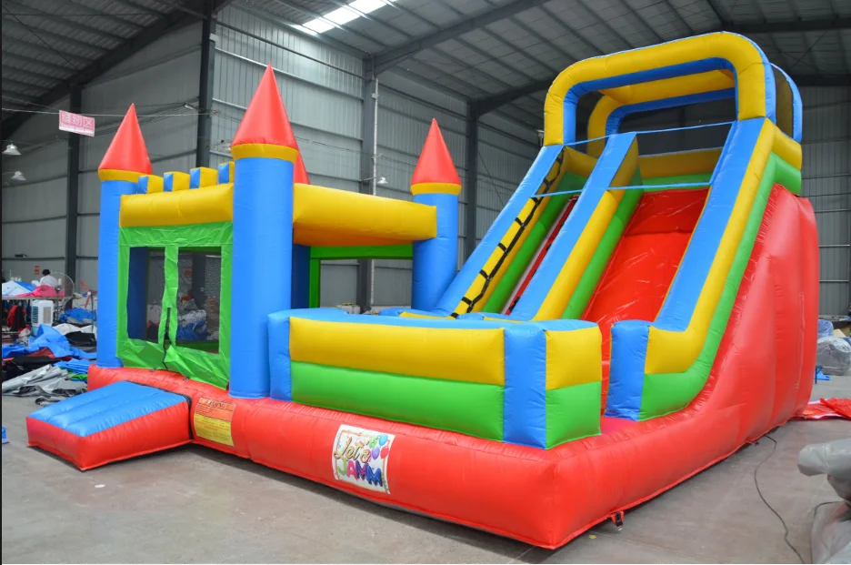 Commercial Slide Inflatable Bouncing Castle With Slide Jumpers Inflatable Castle Bouncy Castle Inflatable Bounce House for Kids