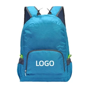 Custom Logo Wholesale Cheap 20L Waterproof Portable Hiking Backpack Outdoor Travel Foldable Back Pack Casual Daypacks