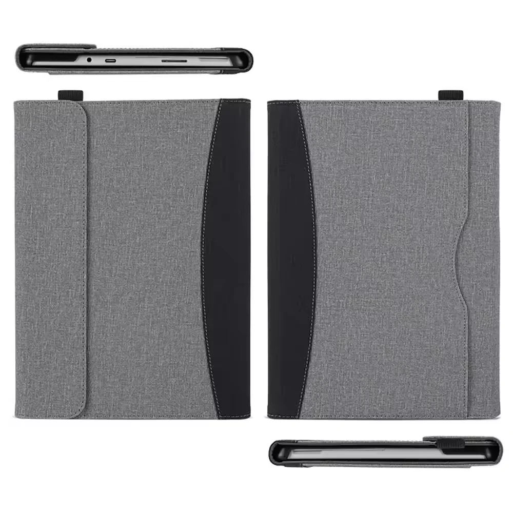 product laptop case cover for microsoft surface pro 10 9 8 7 protection multi angle with pen slot organizer certified myc6174 for-2