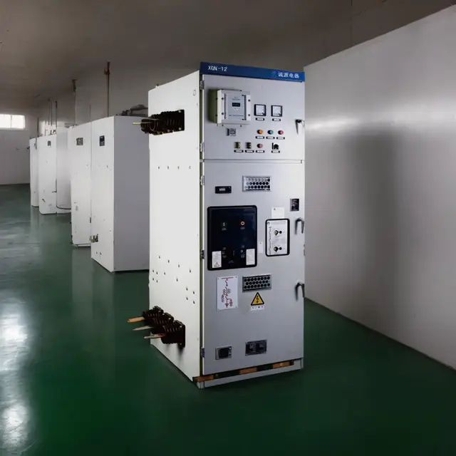 XGN15-12 AC high-voltage metal-enclosed switchgear,SF6 ring main unit