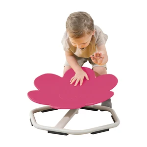 New Trend Kids Sensory Toys Outdoor Kids Spinning Swivel Chair Sensory Balance Toy Autistic Toddlers Use Non-slip Mat