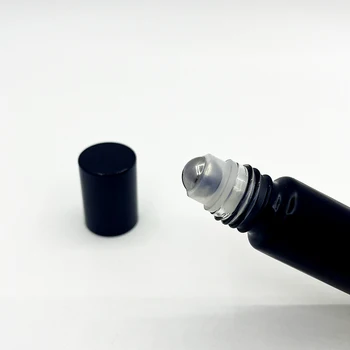 10ML 15ML Wholesale Empty Custom Color Roll On Glass Bottle For Perfume Essential Oil 10ml Glass Roller Bottles with cap